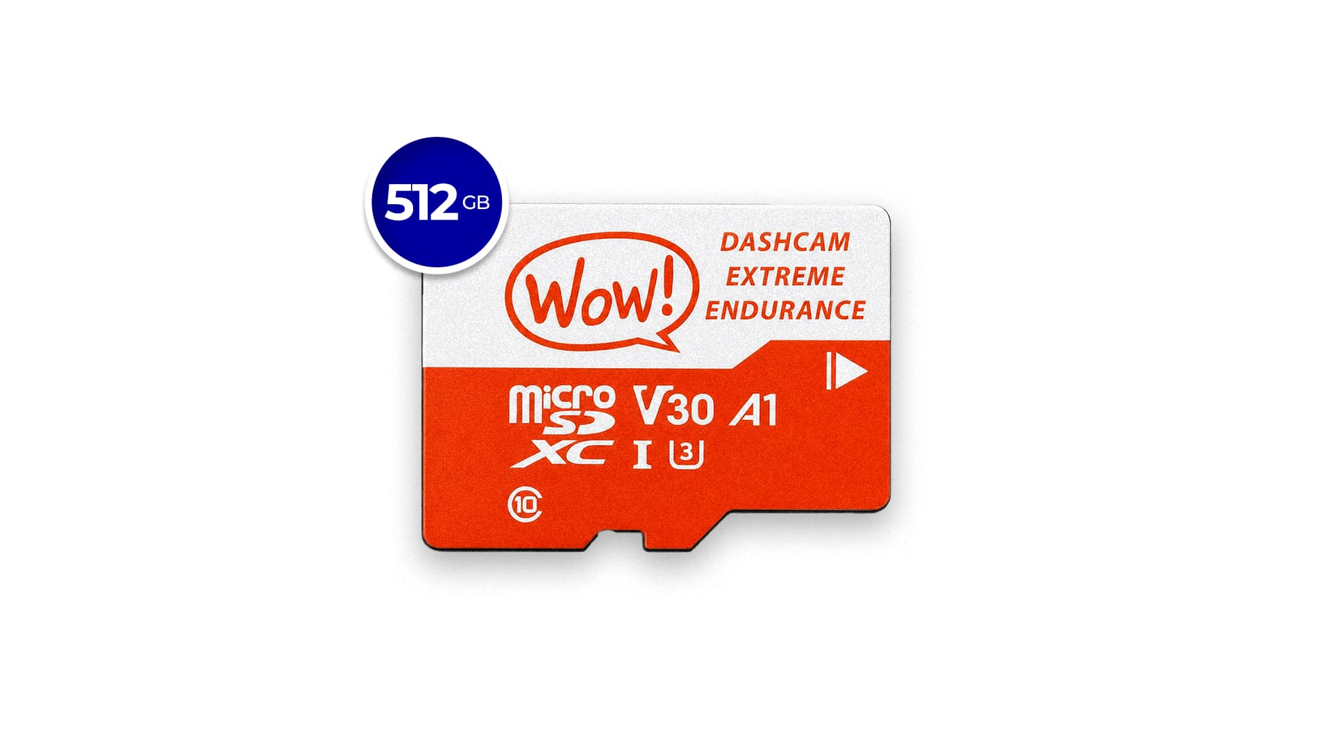 WOW microSD Card for Dash Cams